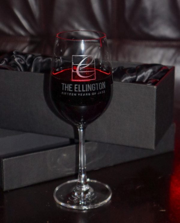 15 Years of Jazz Wine Glass